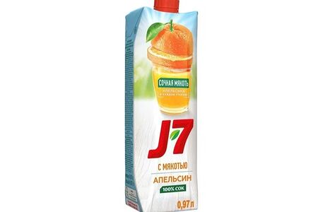 Сок Апельсиновый J7