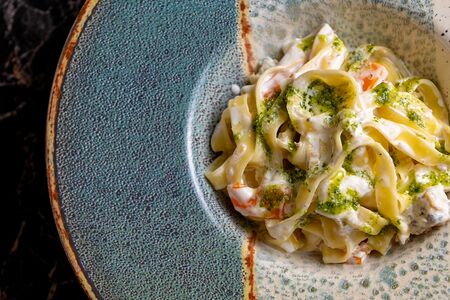 Паста Четыре сыра