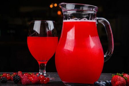 Домашний ягодный морс