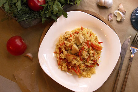 Плов куриный