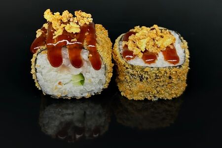 Ролл Темпура с беконом