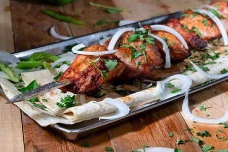 Шашлык из cвинoй шеи