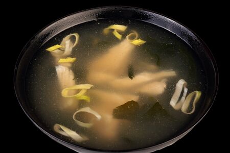 Суп мисо с курицей