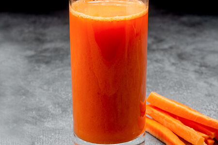 Морковный свежевыжатый