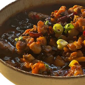 Куриные окорочка в соусе по-Сычуаньски №55