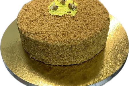 Торт медовый со сметанным кремом