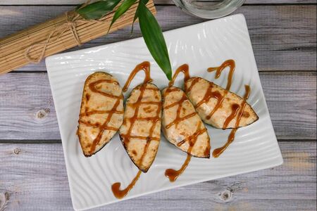 Мидии запечёные