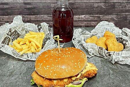 Биг Чикен комбо на одного