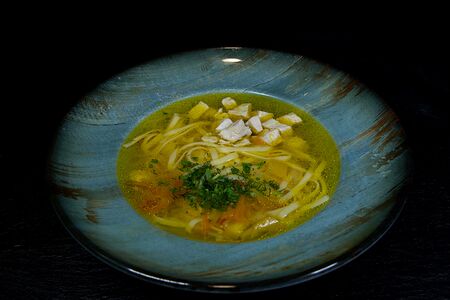 Куриная лапша