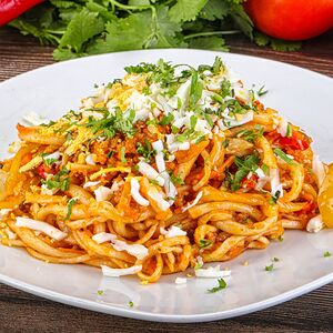 Жареный лагман