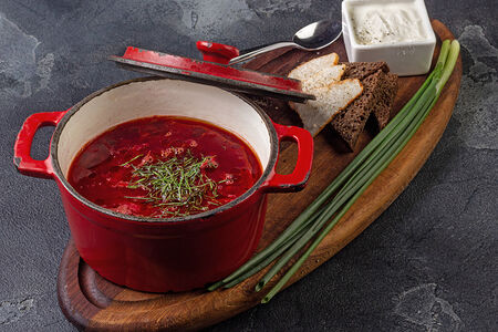 Борщ с говядиной