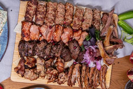 Ассорти люля-кебабов