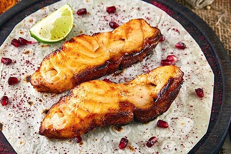 Стейк из семги