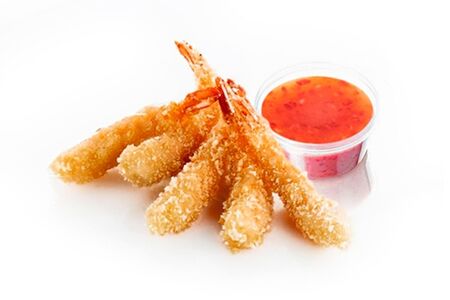 Креветки в кляре