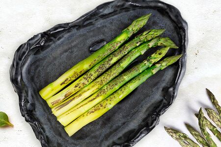 Спаржа гриль