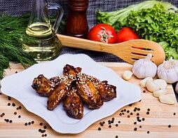 Крылышки терияки