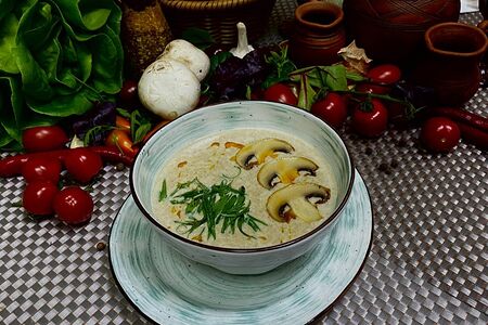Крем-суп Грибной