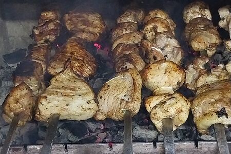 Шашлык из свинины