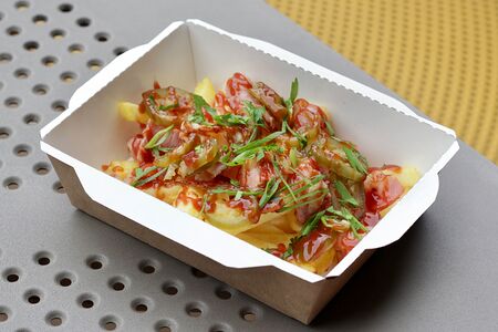 Бокс фри с беконом BBQ