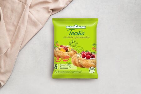Тесто дрожжевое слоеное
