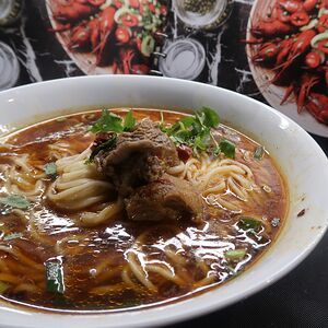 Лапша с говяжьей пашиной №113