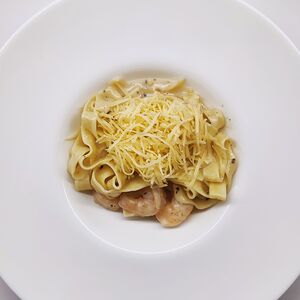 Паста с креветками