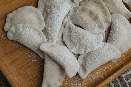 Вареники с адыгейским сыром без глютена