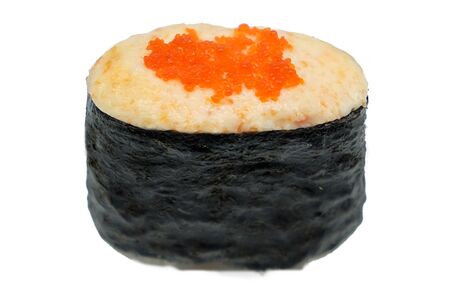 Гункан запеченный с крабом