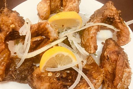 Карп, жаренный в казане