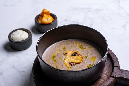 Грибной крем-суп