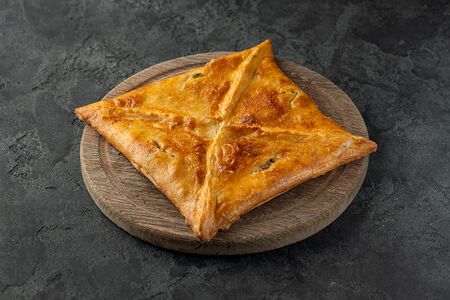 Хачапури Гурийский с белыми грибами