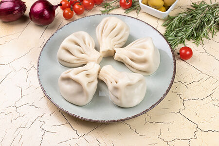 Хинкали с бараниной