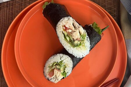 Кимпаб с курицей