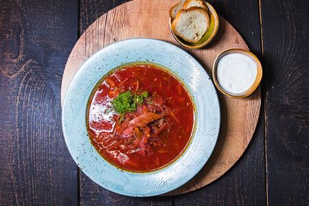 Борщ с уткой