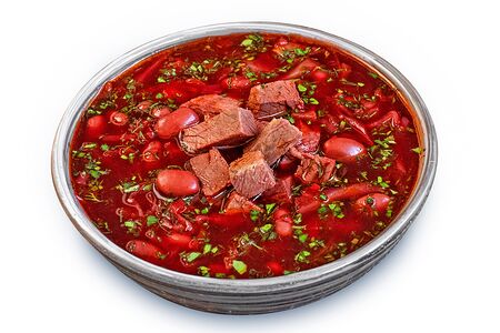 Борщ Аксаковский с говядиной