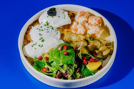 Рёшти с креветками