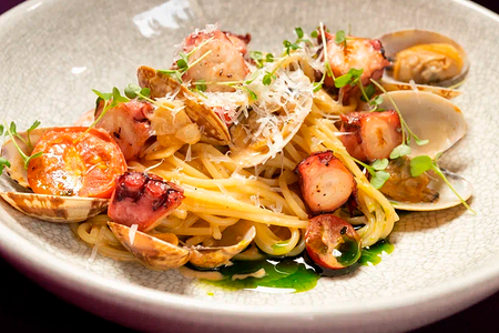 Паста с морепродуктами