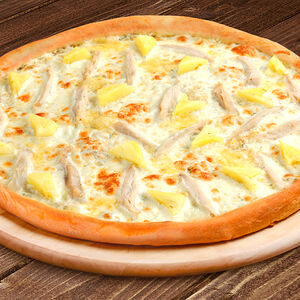 Пицца Гавайская 30 см на тонком тесте