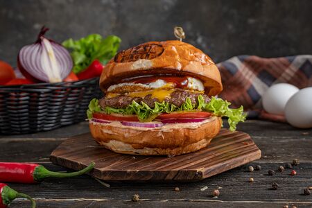 BBQ с яйцом