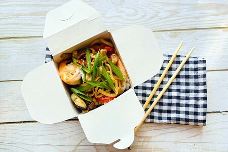 Рис с морепродуктами