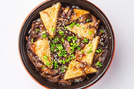 Тофу в терияки-соусе
