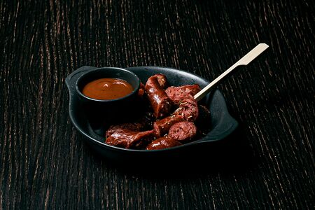 Жареные охотничьи колбаски