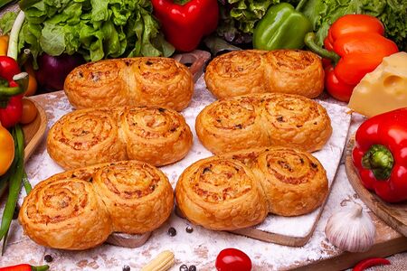 Улитка курица-сыр