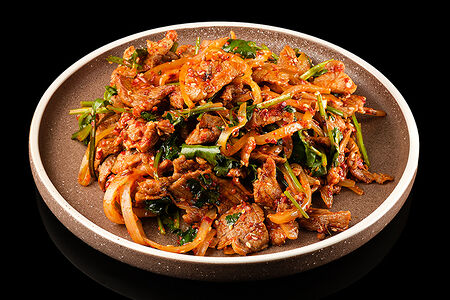 Баранина в кунжутном семени