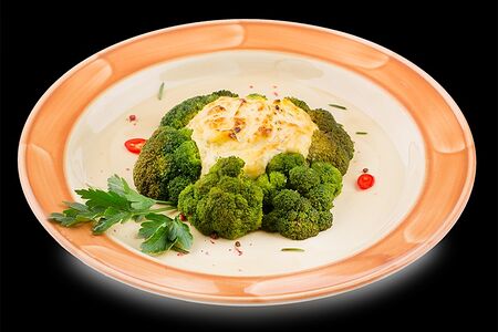 Брокколи под сыром