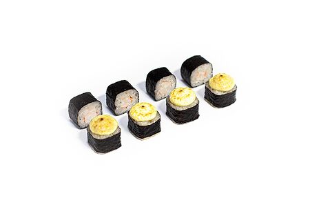 Запеченные маки с креветкой