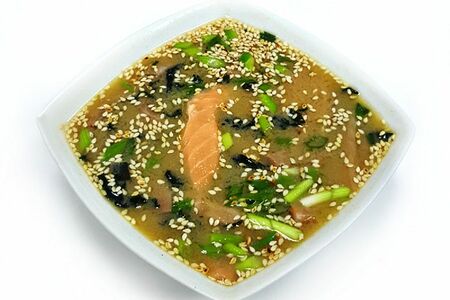 Мисо с лососем