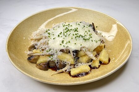 Ньокки с грибами