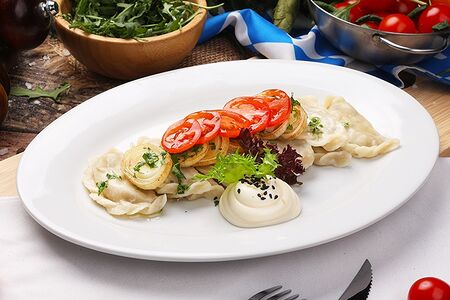 Постные вареники