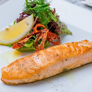 Филе лосося гриль